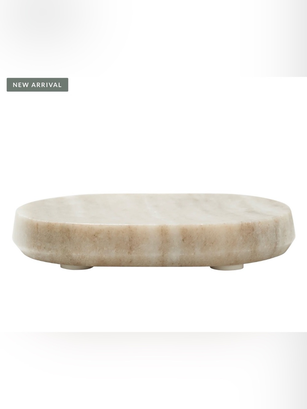 Archipelago Beige Marble Soap Dish